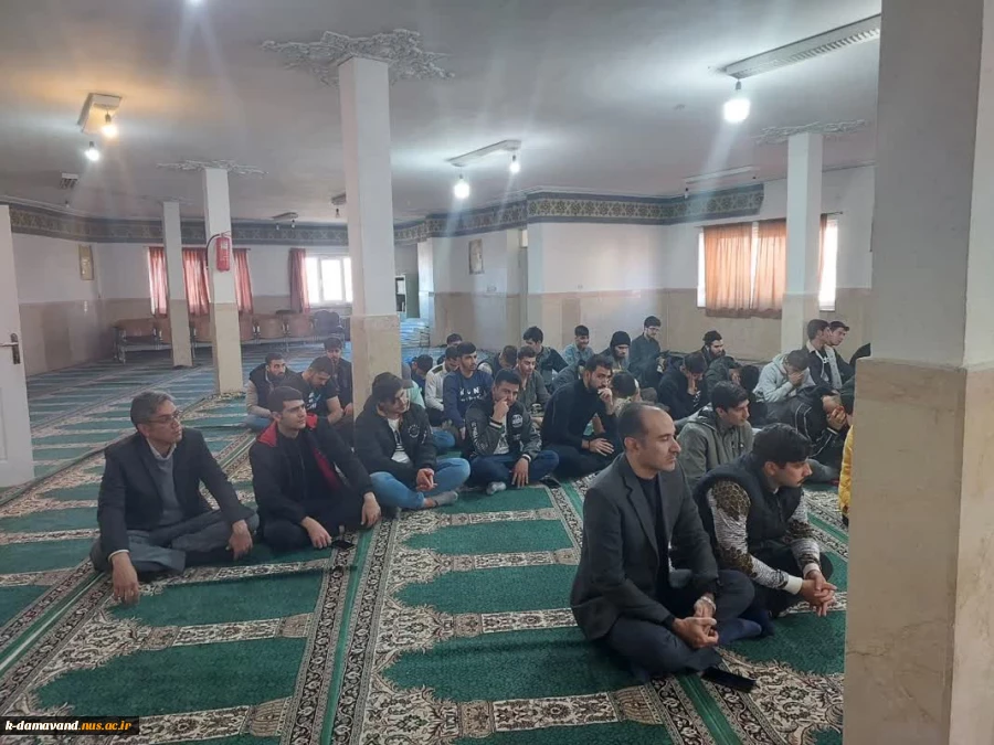 مراسم سوگواری حضرت فاطمه زهرا (س) در آموزشکده کشاورزی دماوند 2