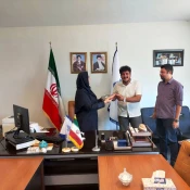 تقدیر از دانشجویان برتر علمی و فرهنگی و ورزشی توسط سر کار خانم دکتر صادقی زاده سرپرست آموزشکده کشاورزی دماوند 2