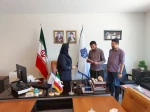 تقدیر از دانشجویان برتر علمی و فرهنگی و ورزشی توسط سر کار خانم دکتر صادقی زاده سرپرست آموزشکده کشاورزی دماوند 3