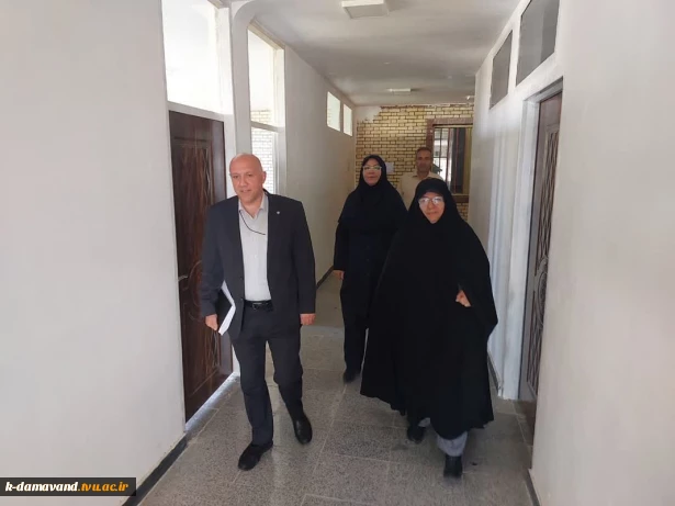 بازدید مسئولان نظارت و ارزیابی و تضمین کیفیت دانشگاه ملی مهارت از روند برگزاری امتحانی پایان ترم تحصیلی ۰۳۲ آموزشکده کشاورزی دماوند