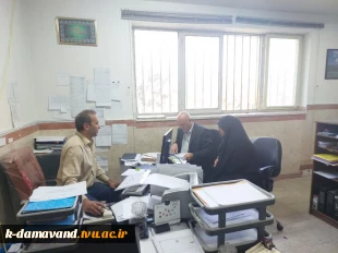 بازدید مسئولان نظارت و ارزیابی و تضمین کیفیت دانشگاه ملی مهارت از روند برگزاری امتحانی پایان ترم تحصیلی ۰۳۲ آموزشکده کشاورزی دماوند
 2