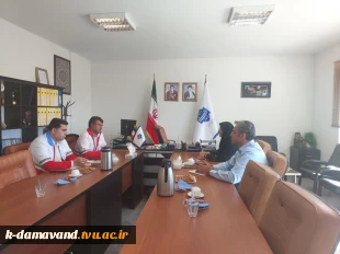 جلسه هماهنگی تشکیل کانون دانشجویی هلال احمر آموزشکده کشاورزی دماوند 4