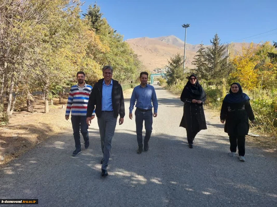 برگزاری همایش پیاده روی کارکنان آموزشکده کشاورزی دماوند به مناسبت هفته تربیت بدنی 5