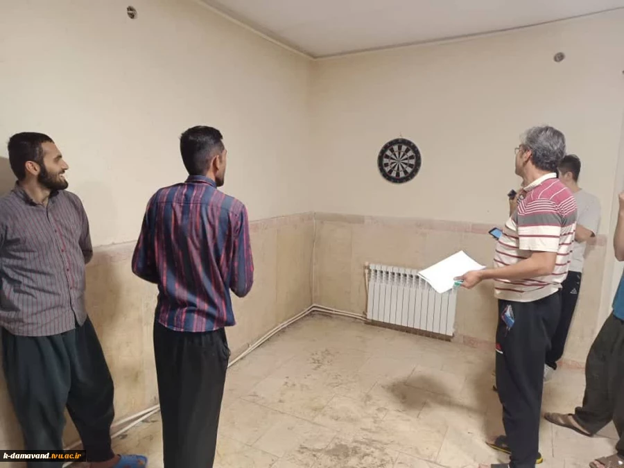 برگزاری مسابقه دارت به مناسبت هفته تربیت بدنی در خوابگاه شهید سلیمانی آموزشکده کشاورزی دماوند 4