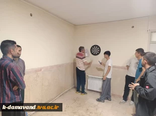 برگزاری مسابقه دارت به مناسبت هفته تربیت بدنی در خوابگاه شهید سلیمانی آموزشکده کشاورزی دماوند 6