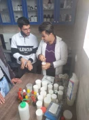ساخت کرم های آبرسان و مرطوب کننده گیاهان دارویی در آموزشکده کشاورزی دماوند 6