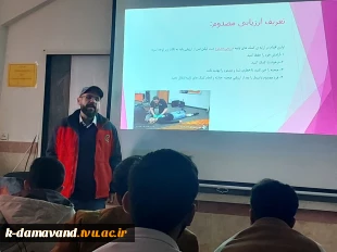 برگزاری کلاس آموزش مقدماتی امداد و نجات هلال احمر در آموزشکده کشاورزی دماوند 2