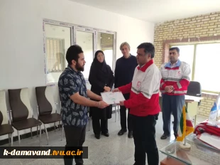 تاسیس کانون جوانان هلال احمر در آموزشکده کشاورزی دماوند 6