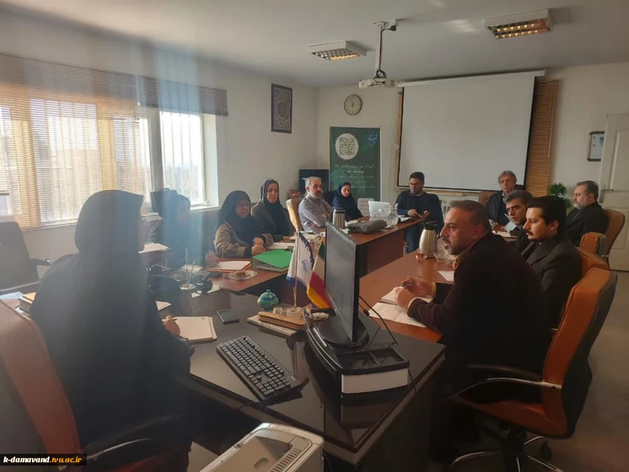 بازدید هیات نظارت و ارزیابی استان تهران از آموزشکده کشاورزی دماوند 3