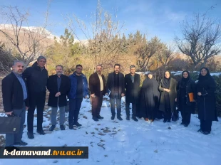 بازدید هیات نظارت و ارزیابی استان تهران از آموزشکده کشاورزی دماوند 6