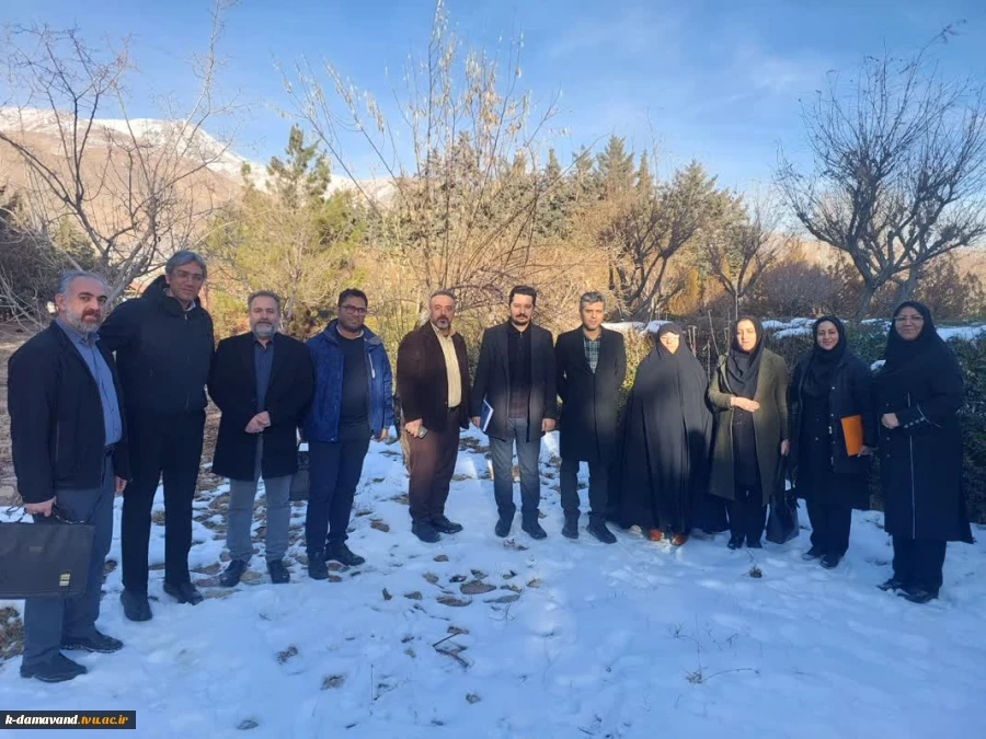 بازدید هیات نظارت و ارزیابی استان تهران از آموزشکده کشاورزی دماوند 6