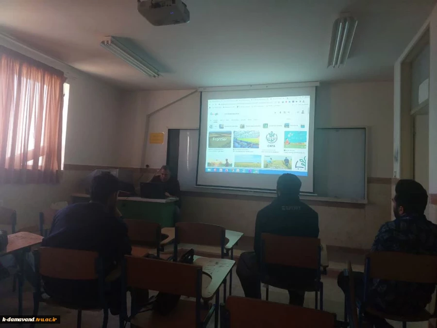 برگزاری سمینار کاربرد هوش مصنوعی در کشاورزی به مناسبت هفته پژوهش 7