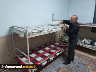 آماده سازی خوابگاه شهید سلیمانی جهت اسکان مهمانان آیین وداع و تشیع آقای شهید ایران 6