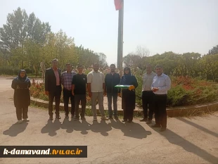 آیین اهتزاز پرچم جمهوری اسلامی ایران به مناسبت آغاز سال تحصیلی و روز پرچم 2